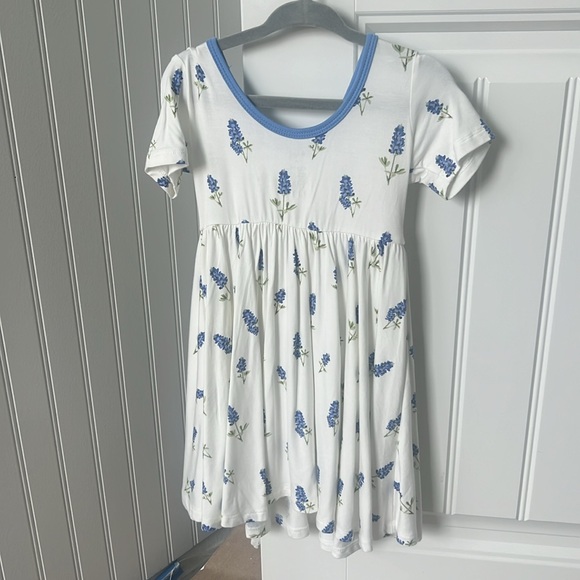 Kyte Baby Blue Bonnets Dress - Picture 2 of 3